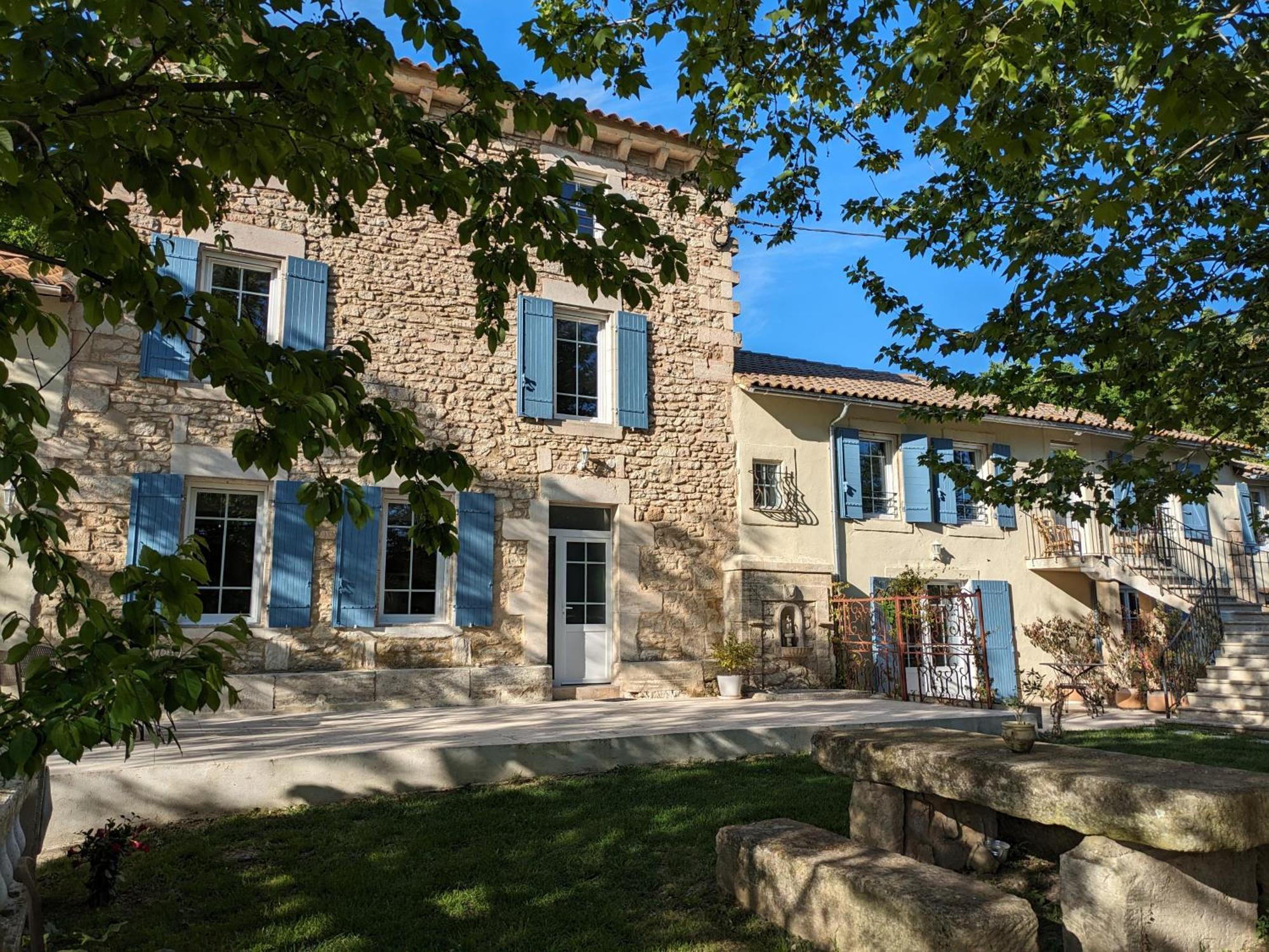 Mas De La Roule, 4 Studios, Piscine Chauffee, Studio Spa, Parc 2 Ha, Pont D'Avignon A Pied Buitenkant foto